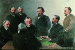 Aivazovsky med vänner