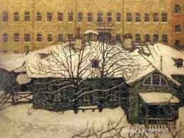 Ett litet hus i St. Petersburg
