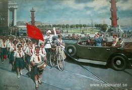 Utlänningar i Leningrad