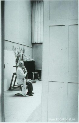 Matisse i sin studio