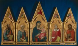 Jungfru och barn med heliga (Boston Polyptych)