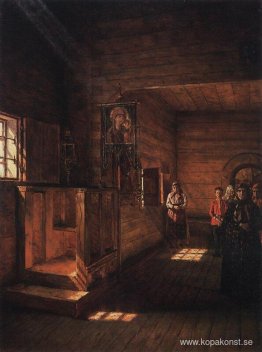 Interiör av kyrkan St. John the Evangelist på Ishna nära Rostov