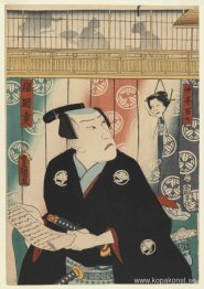 Skådespelaren läser en rulla