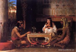egyptiska schackspelare