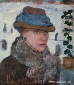Porträtt av Martha Vogeler