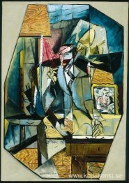 Porträtt av Albert Flechteim