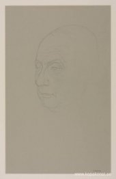 Porträtt av Jean Arp