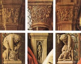 The Madonna of Canon van der Paele (detalj)