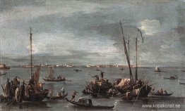 Lagunen Med utsikt mot Murano från Fondamenta Nuove