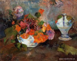 Vasen med nasturtiums