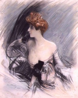 Porträtt av Sarah Bernhardt