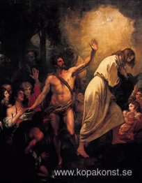 Kristus kommer upp ur Jordan