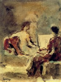 Konstnär och modell