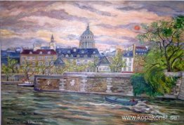 Pantheon och Seine