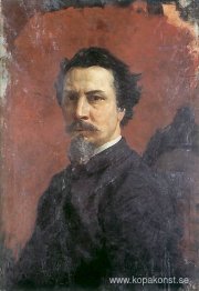 Oavslutat självporträtt