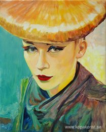 Porträtt av en toppmodell