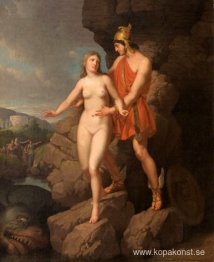 Perseus levererar Andromeda