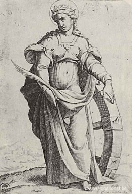St. Catherine, från avsnittet "Holy Women"