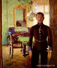 Porträtt av en löjtnant (Alois Gerstl)