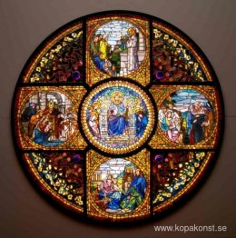 Fönstret Berättelsen om korset