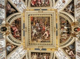 Takdekoration Palazzo Vecchio, Florens