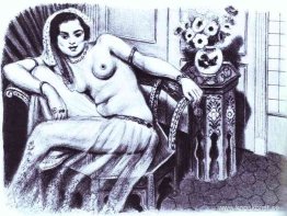 Odalisque i en gaskjol