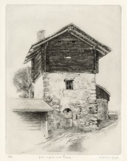 Four à pain aux Posses - en bergsladugård i kantonen Vaud, Schwe
