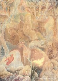 Saint Francis i skogen