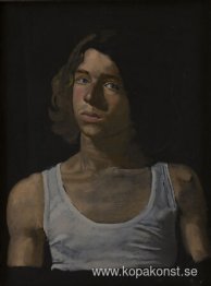 Studie av Dominics porträtt