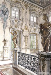 Peterhof-palatset. Handelstrappa på Grand Palace