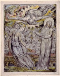 Kristus vägrar den bankett som Satan bjöd på