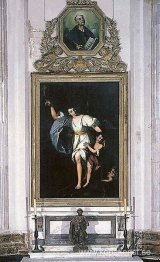 Kapell för den heliga skyddsängeln i katedralkyrkan i Cádiz