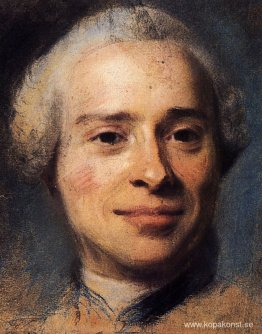 Porträtt av Jean Le Rond d'Alembert