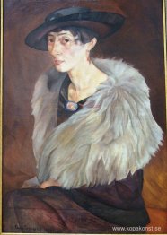 Porträtt av Anna Grilikhes