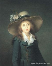 Porträtt av Elisaveta Alexandrovna Demidova, född Stroganova