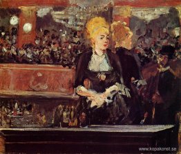Studie för "Bar at the Folies-Bergere"