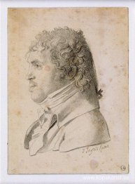 Porträtt Suvée, chef för Frankrikes Akademi i Rom