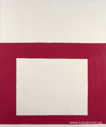 "Cool" serie nr 1 (röd över vit)