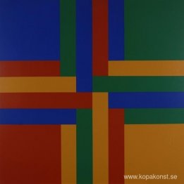 Fyra sammanhängande färggrupper