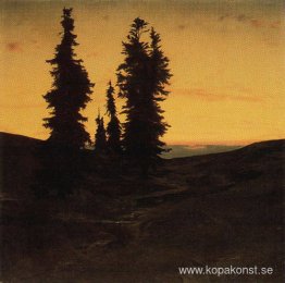 Granar vid solnedgången