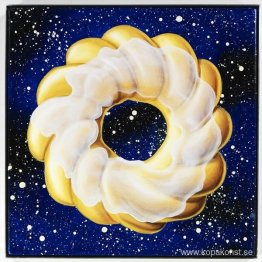 Glaserad Cruller i rymden