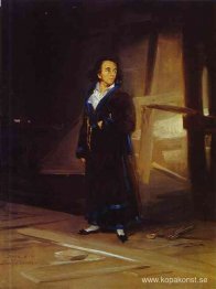 Porträtt av konstnären Julio Asensio