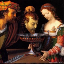 Salome med Johannes Döparens huvud