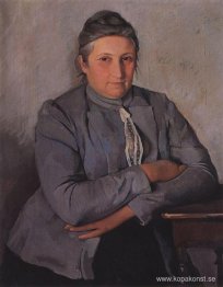 Porträtt av N. Lanceray. Mamma 