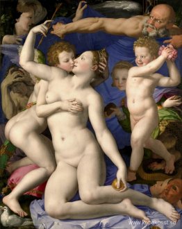 En allegori med Venus och Amor