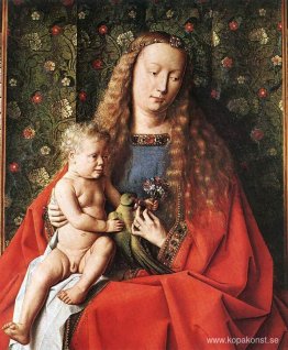 The Madonna of Canon van der Paele (detalj)