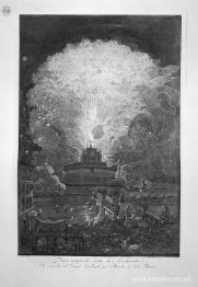 Väderkvarnen på Castel S. Angelo, design av L Despres