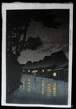 Regnig natt på Maekawa