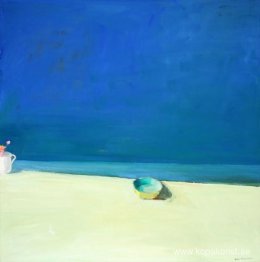 Gul Skål, Kopp Och Blommor