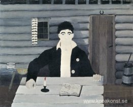 John Brown som läser sin bibel